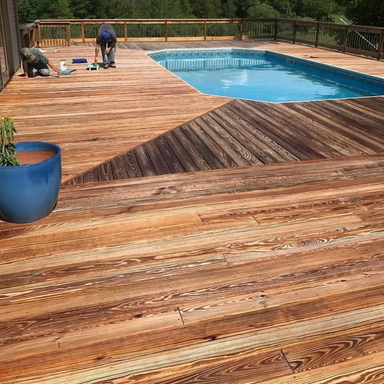 deck staining Southwest Michigan