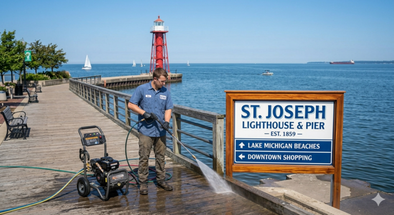 Pressure Washing St. Joseph Michigan